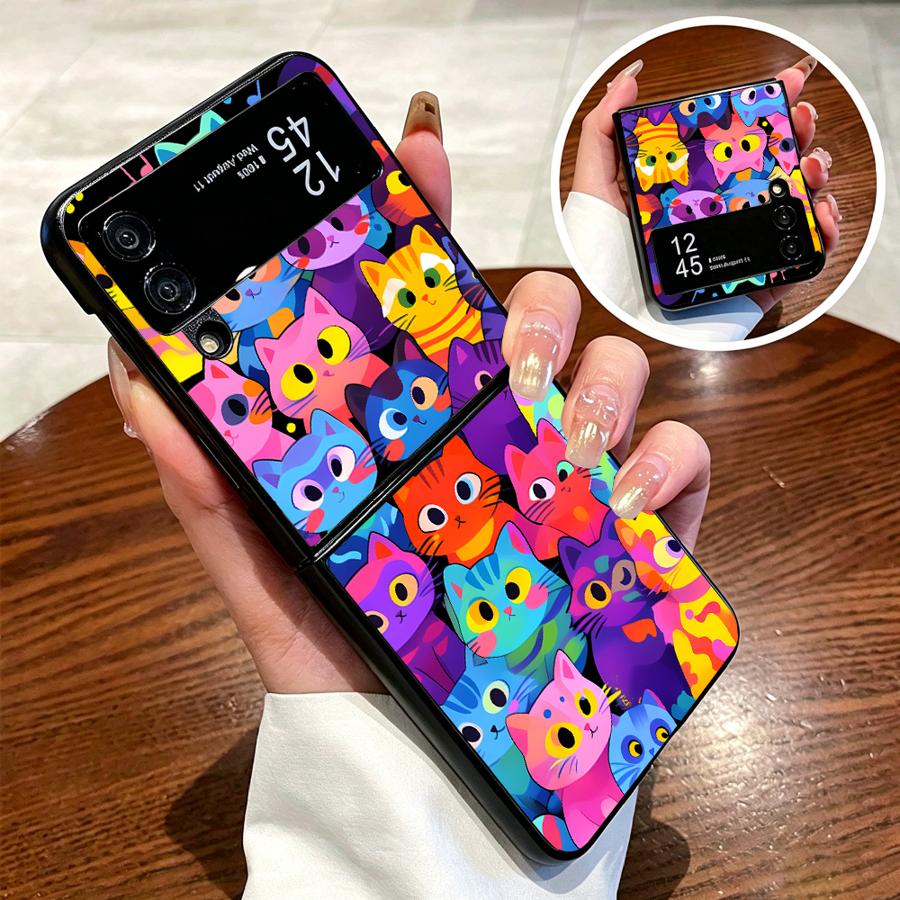 Full Cover Cat Phone Cover Cas - đánh giá và giá Phone Cases Z Flip 5